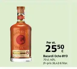 Fleggaard Bacardi Ocho 8YO erbjuda