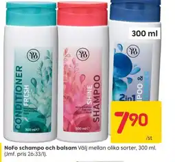 Rusta NOFO Schampo och balsam erbjuda
