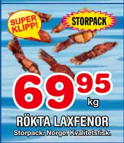 Nya Pulsen RÖKTA LAXFENOR erbjuda