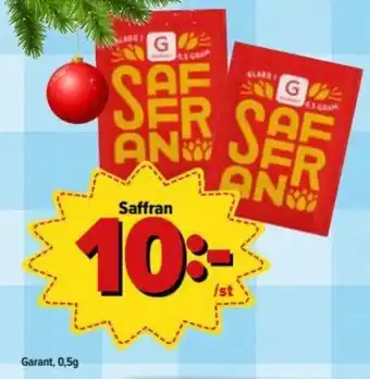 Östenssons Garant Saffran 0,5g erbjuda