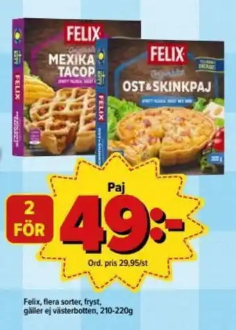 Felix Paj 210-220g
