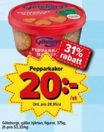 Göteborgs Pepparkakor 375g