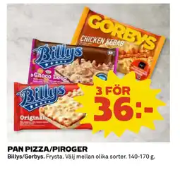 PAN PIZZA/PIROGER