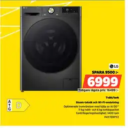 Power Tvätt/tork erbjuda