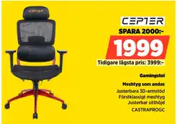 Power Gamingstol erbjuda