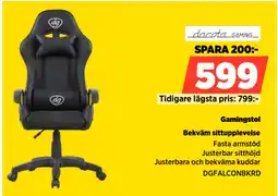 Power Gamingstol erbjuda