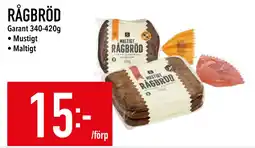 Matdax RÅGBRÖD erbjuda