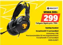 Power Gaming-headset erbjuda