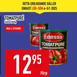 Matdax TOMATPURÉ erbjuda