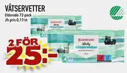 MatArket VÅTSERVETTER erbjuda