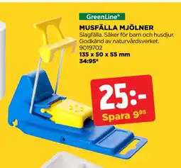 Jem&Fix MUSFÄLLA MJÖLNER erbjuda