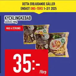 Matdax KYCKLINGKEBAB erbjuda