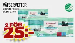 Matdax VÅTSERVETTER erbjuda