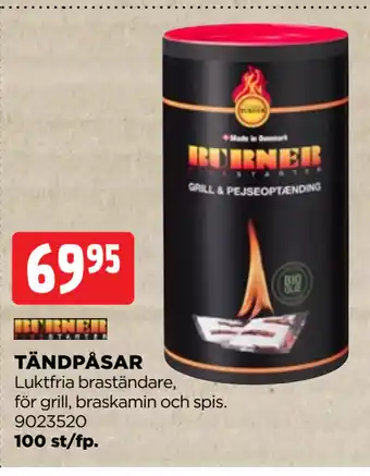 Jem&Fix TÄNDPÅSAR erbjuda