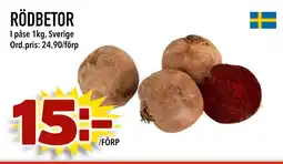 Din Mat RÖDBETOR erbjuda
