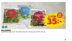 Coop Salladsmix erbjuda