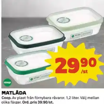 Coop Matlåda erbjuda