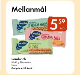 Snabbgross Sandwich erbjuda