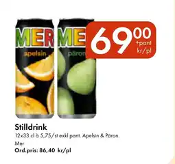 Snabbgross Stilldrink erbjuda