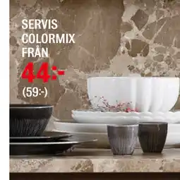 Mio SERVIS COLORMIX erbjuda