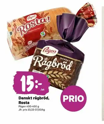 City Gross Rågbröd Rågbröd erbjuda