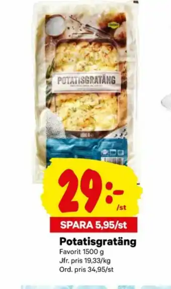 City Gross Favorit Potatisgratäng erbjuda