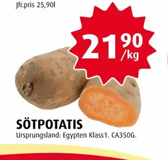 Handlar'n Sötpotatis erbjuda