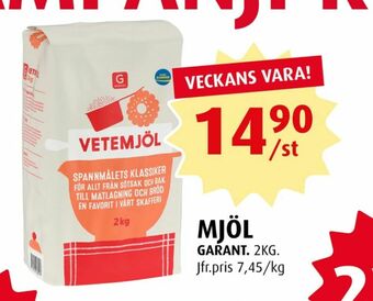 Handlar'n Garant Vetemjöl erbjuda