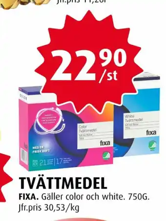 Fixa Tvättmedel pulver