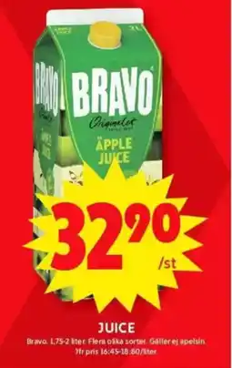 ICA Maxi Juice erbjuda