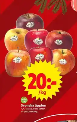 ICA Supermarket Svenska äpplen erbjuda
