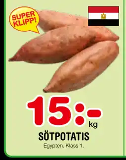 Nya Pulsen SÖTPOTATIS erbjuda