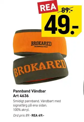 Engelsons Pannband vändbar art 4636 erbjuda