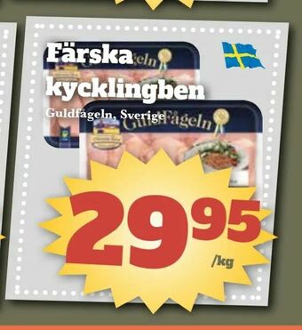 Färska kycklingben