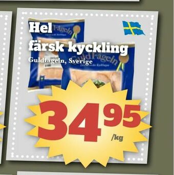Bonum Matmarknad Hel färsk kyckling erbjuda