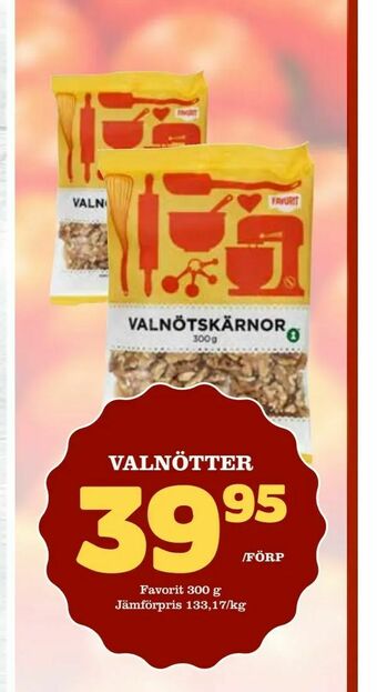 Bonum Matmarknad Valnötter erbjuda