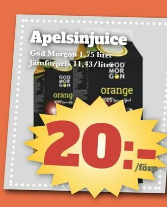 Apelsinjuice