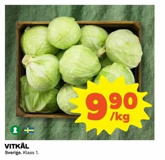 Coop Extra Vitkål erbjuda