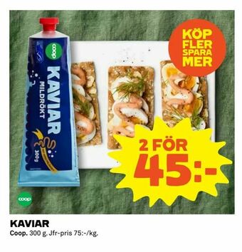 Coop Extra Kaviar erbjuda