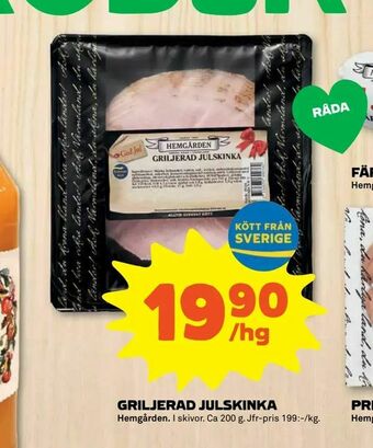 Coop Extra Griljerad julskinka erbjuda