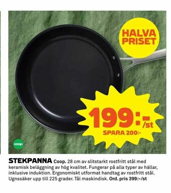 Coop Extra Stekpanna erbjuda