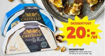 Coop Forum Dessertost erbjuda