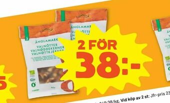 Coop Forum Ekologiska valnötter naturella erbjuda