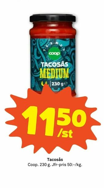 Coop Forum Tacosås erbjuda