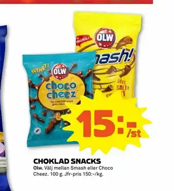 Coop Forum Choklad snacks erbjuda