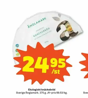 Coop Forum Ekologiskt knäckebröd erbjuda