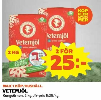 Vetemjöl