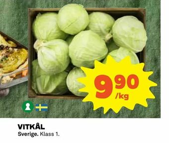 Coop Daglivs Vitkål erbjuda
