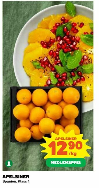 Coop Daglivs Apelsiner erbjuda