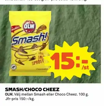 Smash/choco cheez
